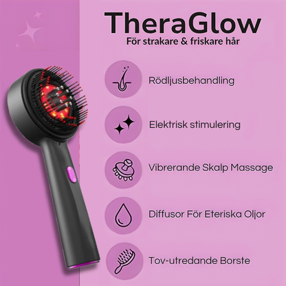 TheraGlow - Borsten ditt hår drömmer om