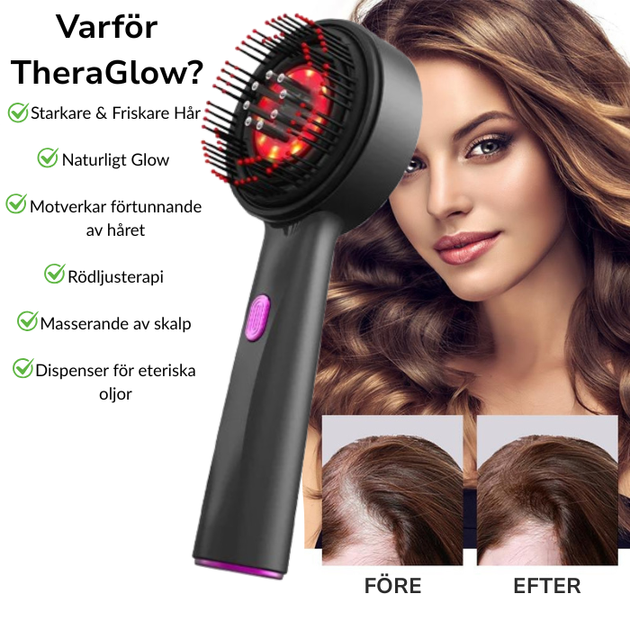 TheraGlow - Borsten ditt hår drömmer om
