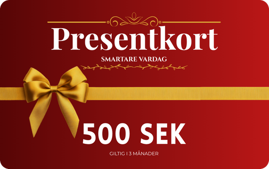 Presentkort på Smartare Vardag